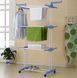 Багатоярусна сушарка для білизни, речей, одягу Garment rack with wheels складана Garment фото 7