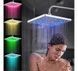 Насадка для душу з LED підсвічуванням RGB LED SHOWER Світлодіодна Лійка 2053309 фото 4