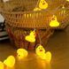Гірлянда світлодіодна для дитячої кімнати DUCK 1.5 м Гірлянда з 10 пластикових міні-качечок 2127854 фото 1