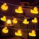 Гірлянда світлодіодна для дитячої кімнати DUCK 1.5 м Гірлянда з 10 пластикових міні-качечок 2127854 фото 3