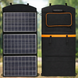 Складна Сонячна Панель 100w / Портативна сонячна панель на 3 секції USB 100W sp9111 фото 1