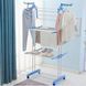 Багатоярусна сушарка для білизни, речей, одягу Garment rack with wheels складана Garment фото 1