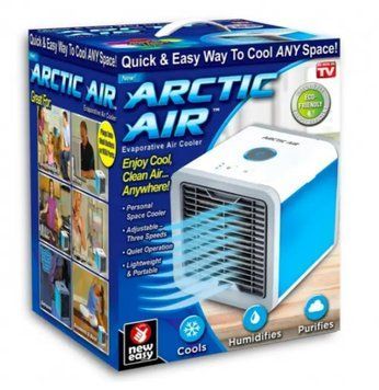 Портативний кондиціонер 4в1 Rovus Arctic Air з підсвічуванням / Міні-кондиціонер pr2254786002 фото