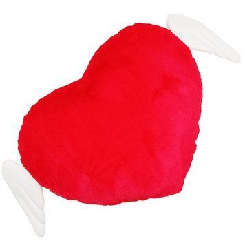 Подушка декоративна Серце янгола FWPANGELHEART25RD 30 см FWPANGELHEART25RD фото
