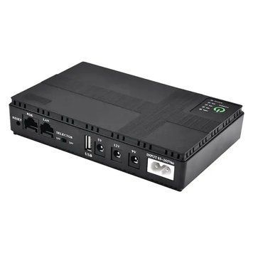 ДБЖ для роутера UPS DC1018P, 10400 mAh 18W, оптики, терміналу, відеокамери, 5V/9V/12V M16838 фото