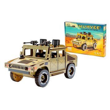 Дерев'яний 3D конструктор "Humvee" Puz-00927, 100 деталей Puz-00927 фото