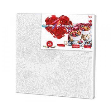 Картина за номерами "Десерт" Danko Toys KpNe-40х40-02-06 40x40 см KpNe-40х40-02-06 фото
