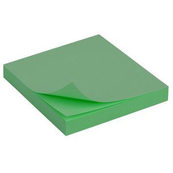 Папір для нотаток самоклеючий DSCN0620(Green) 100 шт, 76х76 мм DSCN0620(Green) фото