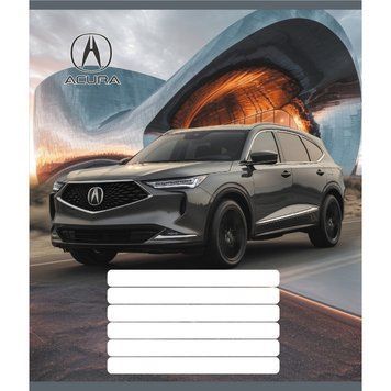 Зошит учнівський "Люкс авто" 036-580068L-3 в лінію, 36 аркушів 036-580068L-3 фото
