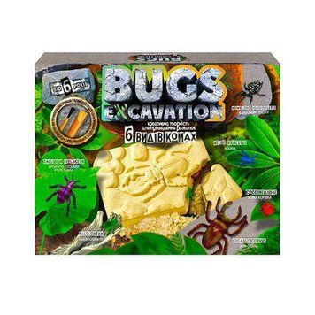Дитячий набір для проведення розкопок "Bugs Excavation" Жуки Danko Toys BEX-01U Укр BEX-01-06U BEX-01-06U фото