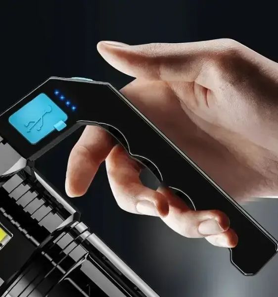 Ліхтарик Multi Fuction Portable Lamp водонепроникний. Світлодіодний ручний ліхтар із зарядкою від USB 2054121563 фото