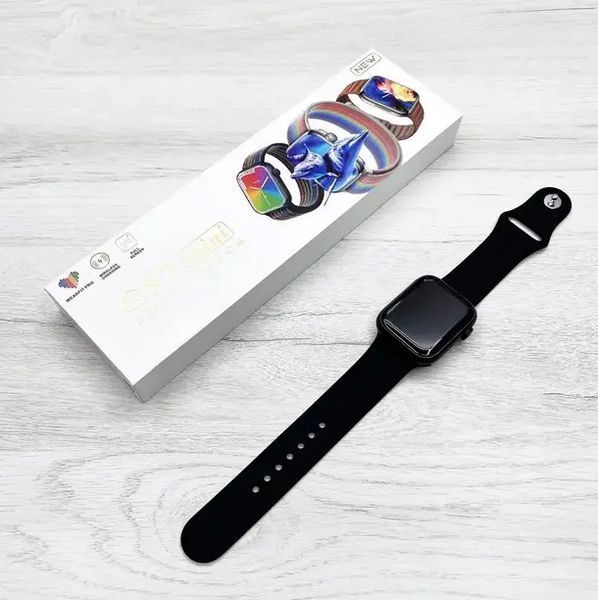 синій Смарт-годинник Smart Watch GS7 MINI 41 мм, Фітнес годинник з тонометром та пульсоксиметром pan14444/4 фото