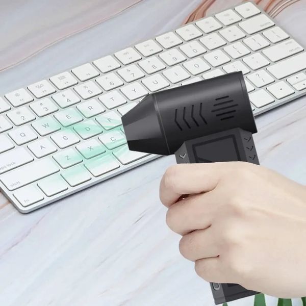 Міні турбовентилятор 5000 мА&middot;год, від USB, ZY7400-SE/PRO/Акумуляторна повітродувка/ Портативний турбофен Y7400 фото
