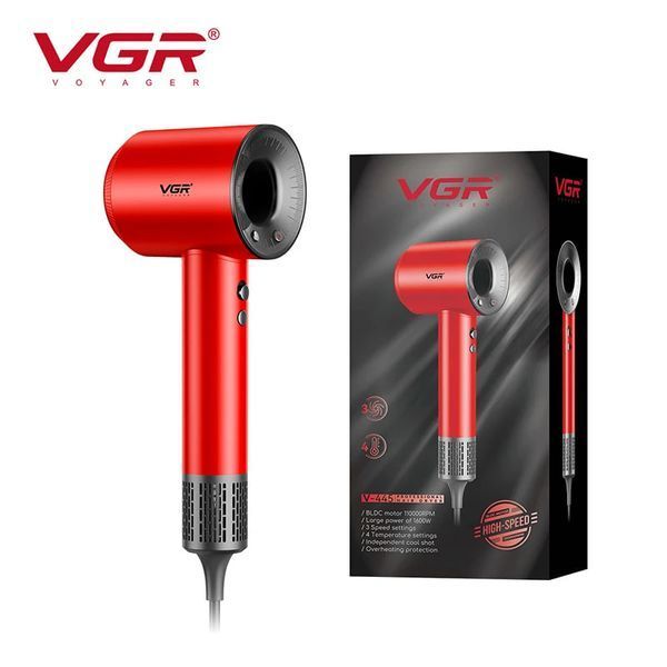Фен професійний VGR V-445 Червоний V-445/1 фото