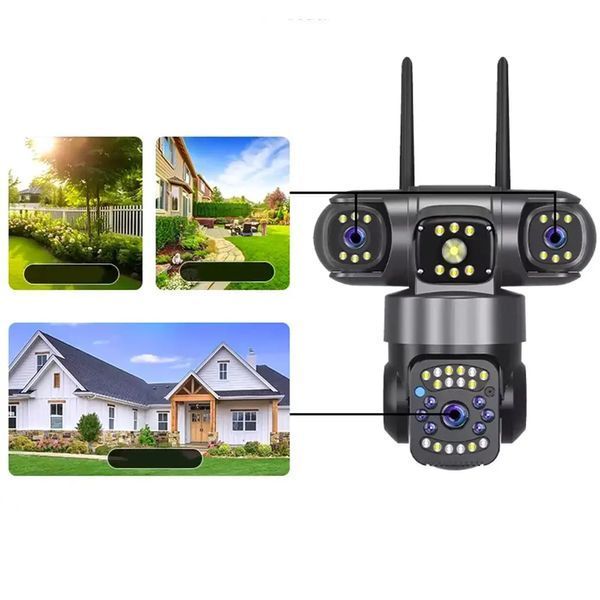 Вулична поворотна камера 4G smart camera / Камера відеоспостереження SO-14 5094826 фото