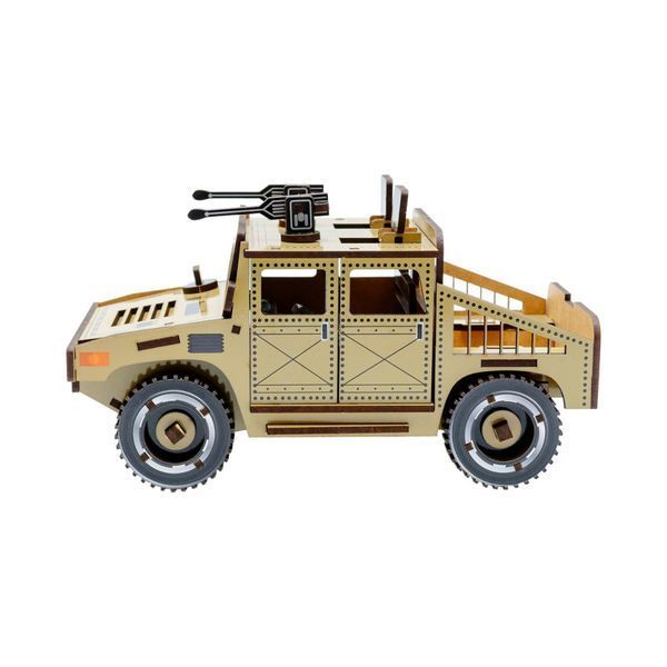 Дерев'яний 3D конструктор "Humvee" Puz-00927, 100 деталей Puz-00927 фото