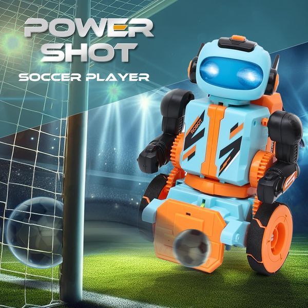 Конструктор Робот Kit 3в1 Футболіст/Снайпер/Воротар / Робот-іграшка Footballer/Sharpshooter/Gripper, 220 деталей Бірюзовий Axm15914/2 фото