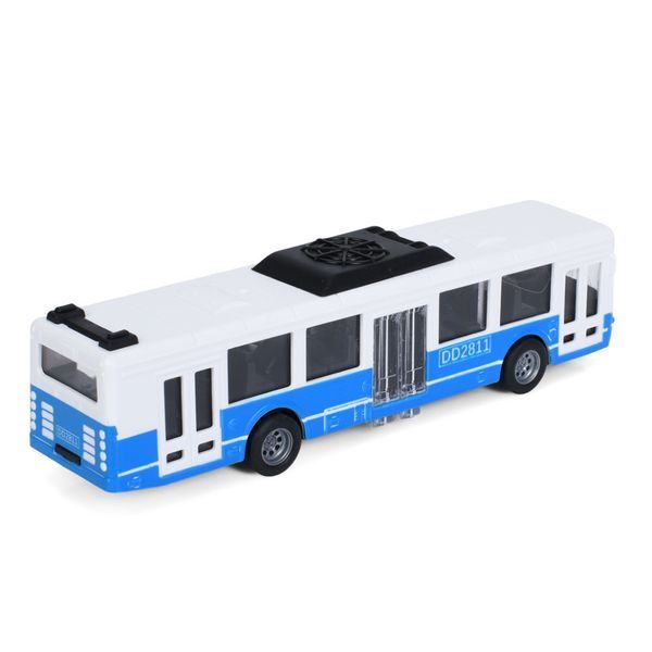 Іграшковий інерційний Автобус 6334(Blue) гумові колеса, 16 см 6334(Blue) фото