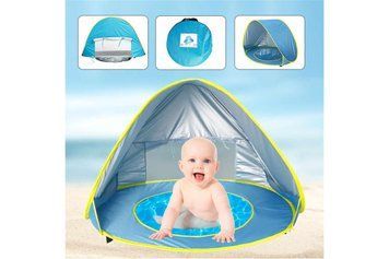 Намет дитячий з басейном автоматичний WM-BABY POOL Синій M14954/1 фото