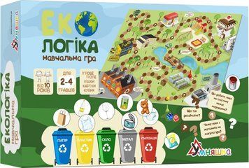 Дитяча настільна навчальна гра "Екологіка"(1319-UM) укр. мовою 1319-UM фото
