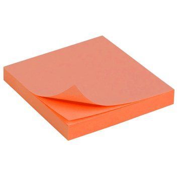 Папір для нотаток самоклеючий DSCN0620(Orange) 100 шт, 76х76 мм DSCN0620(Orange) фото