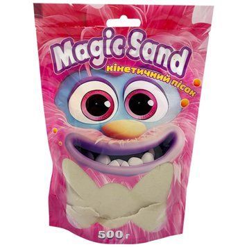Креативна творчість "Кінетичний пісок Magic sand" 39403-1 класичний 500 грам 39403-1 фото