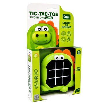 Дитяча гра "Натискай швидко: Динозавр" Tic-Tac-Toe G66-5 зі світлом та звуком G66-5 фото