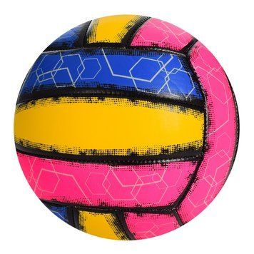 М'яч волейбольний Bambi EV-3370 20 см Синьо-рожевий EV-3370(Blue-Yell-Pink) фото