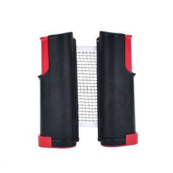 Сітка для настільного тенісу з фіксаторами для столу MS 4176(Black-Red) довжина 165 см MS 4176(Black-Red) фото
