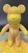 Флюїдне ведмежатко fluid bear bearbrick, 23 см, з фарбами YELLOW YELL23 фото 2