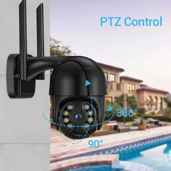 Вулична поворотна IP-камера WI-FI ,А8 / 4mp 360 (A8) monitor ICSSE 205856 фото