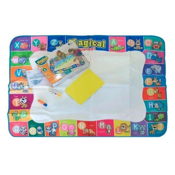 Дитячий килимок для малювання водою Aquamagic Magical Aqua Mat розвивальний аквакидочок із водними маркерами AMA757 фото