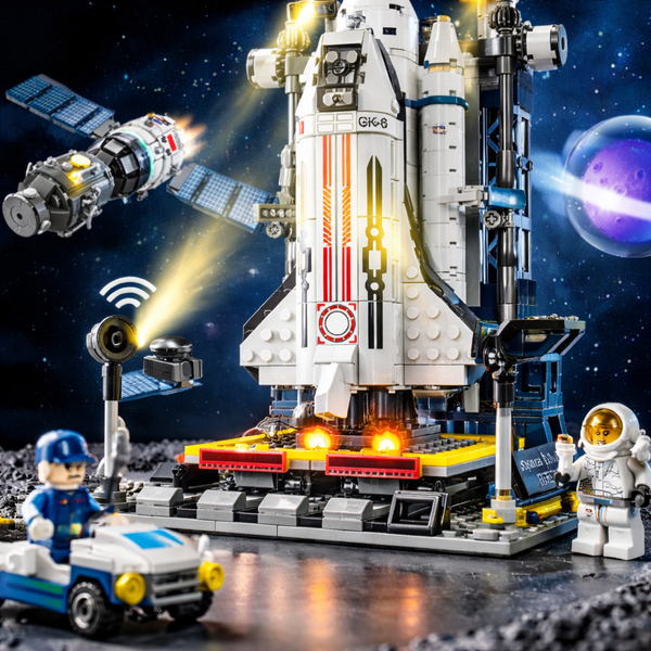 Конструктор Космічна Ракета шатл / Космічна станція / Space Shuttle 458 деталей Jam4672 фото