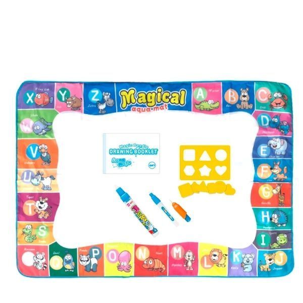 Дитячий килимок для малювання водою Aquamagic Magical Aqua Mat розвивальний аквакидочок із водними маркерами AMA757 фото