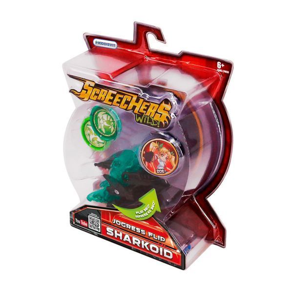 Машинка-трансформер Шаркоїд Screechers Wild! EU684204 EU684204 фото