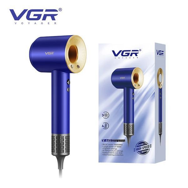 Фен професійний VGR V-445 Синій V-445/2 фото