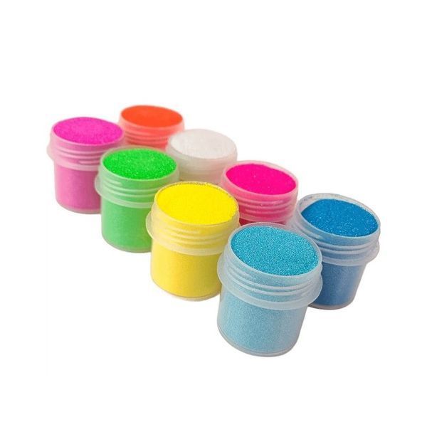 Набір гліттеру для біо-тату №6 glitter-set-big-8x-6 неоновий glitter-set-big-8x-6 фото