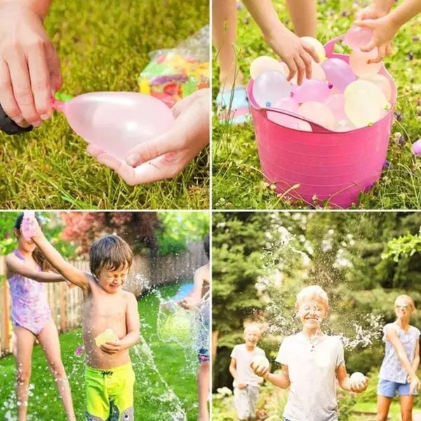 Водяні кульки бомбочки для водних битв Happy Baby Balloons 111 кульок 2018429 фото