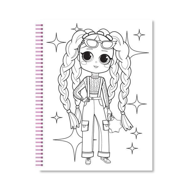 Дитяча розмальовка з олівцями "Coloring fun" НТ-39-01, 24 аркуши НТ-39-01 фото