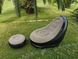 Надувний диван з пуфом Air Sofa / Надувне велюрове крісло з пуфом 255874321 фото 3