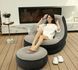 Надувний диван з пуфом Air Sofa / Надувне велюрове крісло з пуфом 255874321 фото 1
