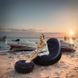 Надувний диван з пуфом Air Sofa / Надувне велюрове крісло з пуфом+насос Фіолетовий 255874321/4 фото 3
