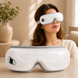 Масажер для очей TS-5507 Airbag eye massager / Акумуляторний масажер 3 режими / Вібраційні масажні окуляри для розслаблення SK-TS5507 фото 1