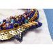 Набір для вишивання бісером прикраси "Синій кит" AD-239 на натуральному полотні AD-239 фото 3