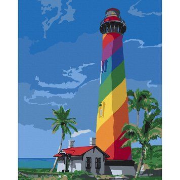 Картина за номерами "Маяк Сан Августин. Флорида" Art Craft 10588-AC 40х50 см 10588-AC фото
