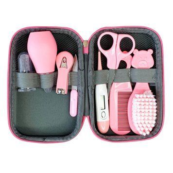 Дитячий гігієнічний набір MGZ-0718(Pink) у футлярі MGZ-0718(Pink) фото