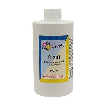 Ґрунт акриловий художній 5012-AC, 500 мл 5012-AC фото