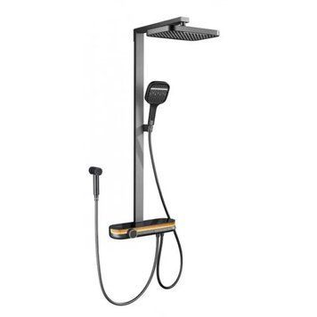 Душова стійка з тропічним душем Shower set YLN16090L / Змішувач для ванної кімнати AND Gold 2054873 фото