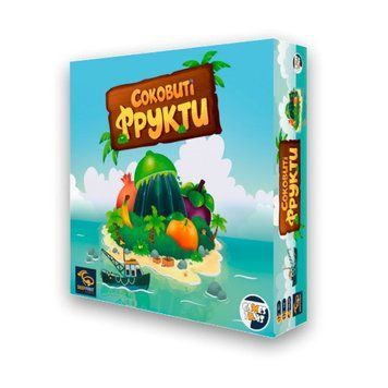 Настільна гра "Соковиті фрукти" SF001U 100 дерев'яних фігурок фруктів SF001U фото