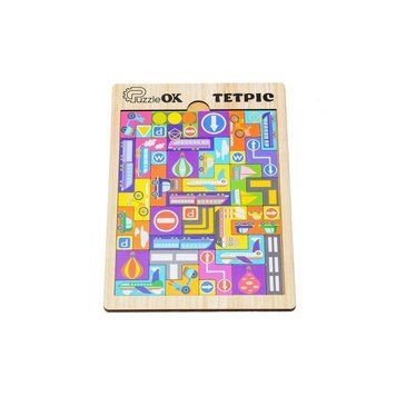 Розвиваюча дерев'яна іграшка "Тетріс Транспорт" Puz-22922 Puz-22922 фото